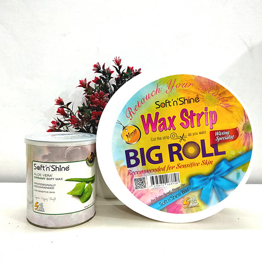 Soft Wax Tin Pack 800 gm with 100 Meter Dotted Paper Roll - Image 3