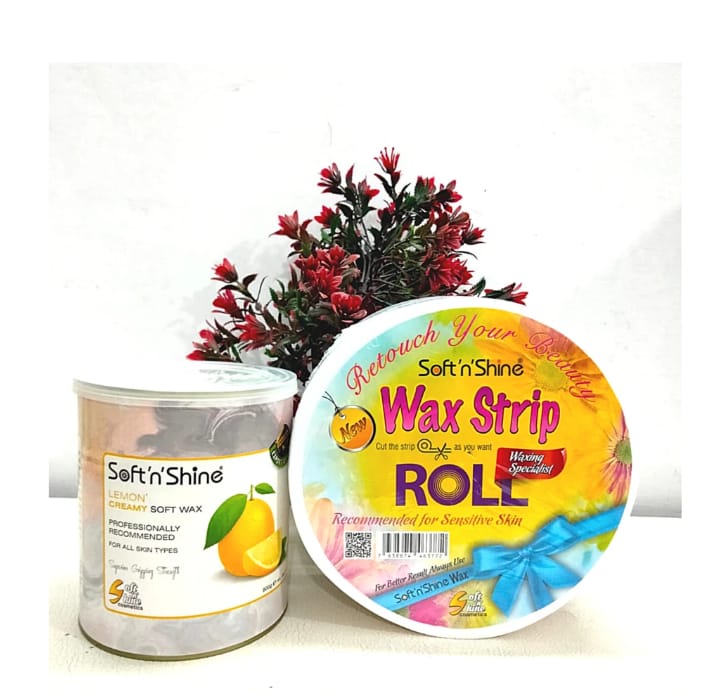 Soft Wax Tin Pack 800 gm with 50 Meter Dotted Paper Roll - Image 9