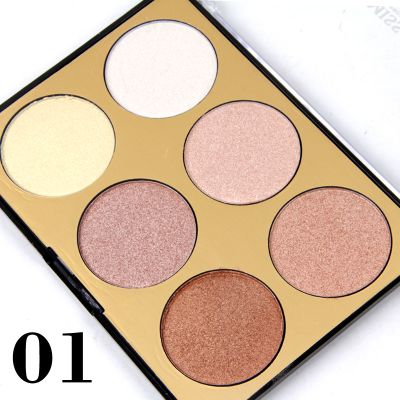 MISS ROSE 6 Color Highlighter Palette - Image 4