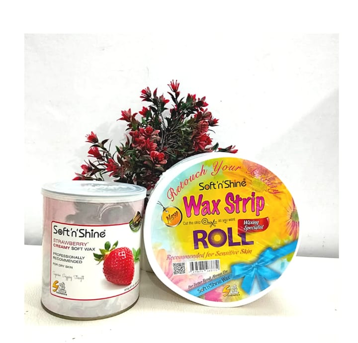 Soft Wax Tin Pack 800 gm with 50 Meter Dotted Paper Roll - Image 5