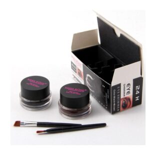 MISS ROSE Gel Eyeliner - 2 color set Black and Brown