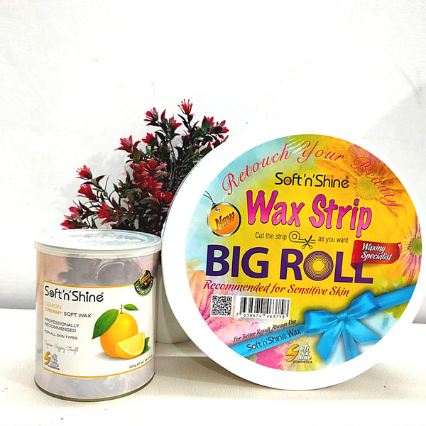 Soft Wax Tin Pack 800 gm with 100 Meter Dotted Paper Roll - Image 4