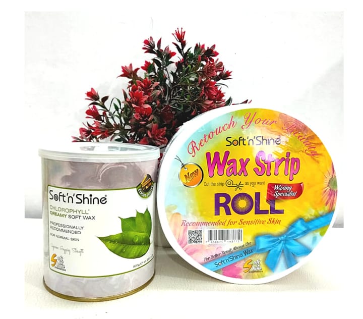Soft Wax Tin Pack 800 gm with 50 Meter Dotted Paper Roll - Image 6