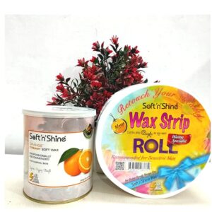 Soft Wax Tin Pack 800 gm with 50 Meter Dotted Paper Roll