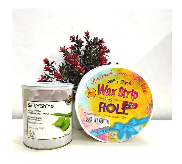 Soft Wax Tin Pack 800 gm with 50 Meter Dotted Paper Roll - Image 7