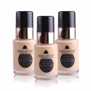 Liquid Foundation Makeup Cover Miss Rose - Purely Natural - 30ml