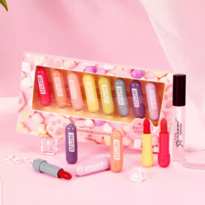 Heng Fang 8 pcs box capsul lipsticks gift box set Matte lipsticks