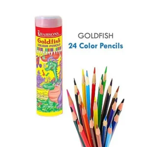 Goldfish Flupa Color Pencil Full 24-Colors Aluminum Can