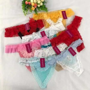 Fancy  Girl underwear Lace Tee Shape - panties for girl
